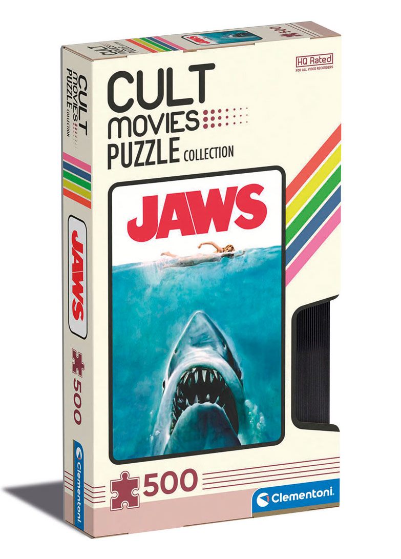 Jaws 500-Piece Puzzle - Cult Movies Collection by Clementoni