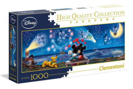 Disney Mickey & Minnie Panorama Jigsaw Puzzle - Clementoni (1000 pieces)