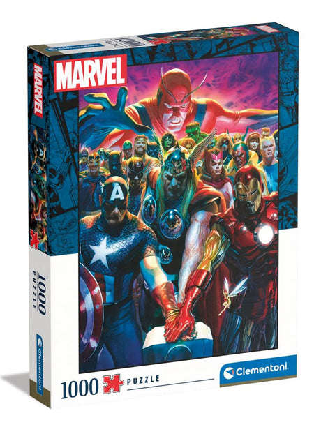Marvel Heroes Unite Jigsaw Puzzle (1000 Pieces) by Clementoni