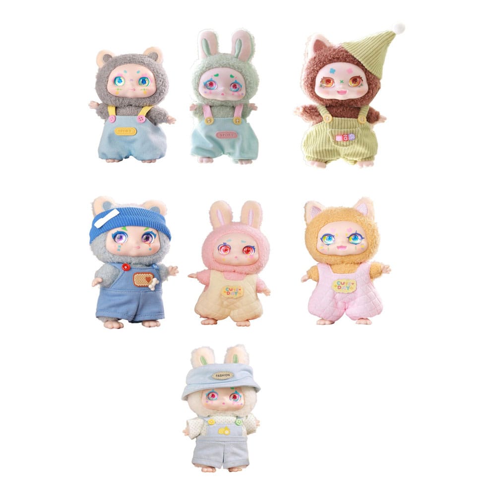 Kimmon Mimon Display with 6 Mystery Mini Figures