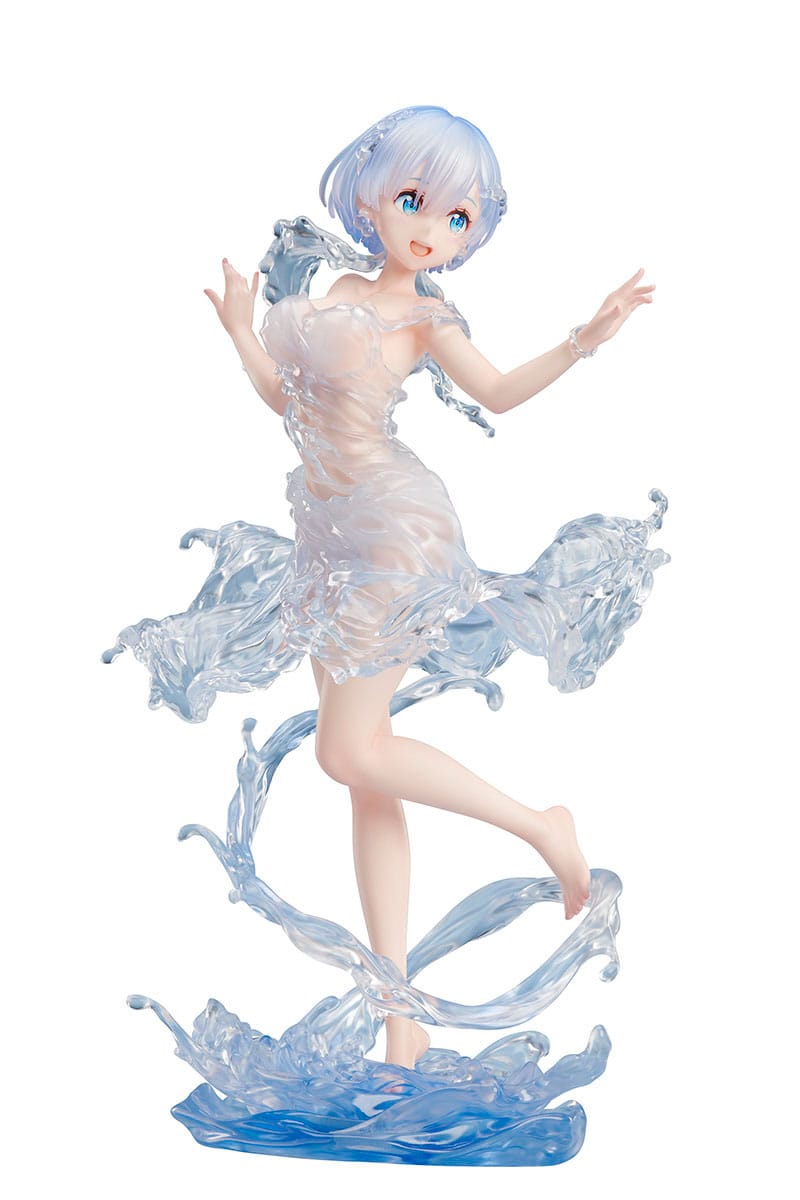 Re:Zero Aqua Dress Rem PVC Statue, 1/7 Scale, 23 cm