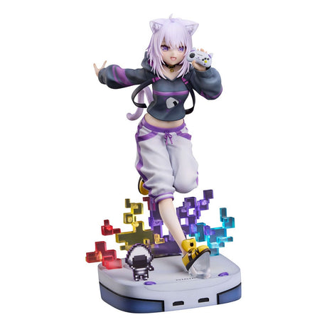 Hololive Production Nekomata Okayu PVC Statue - We Are Gamers Ver.