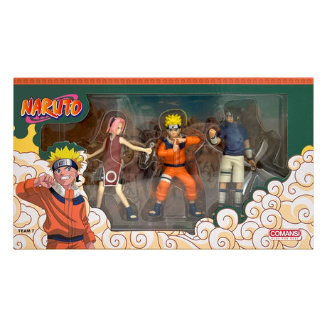 Naruto Shippuden Comansi Mini-Figures: Naruto, Sakura, Sasuke (Set of 3)