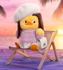 Comansi Upset Duck Giant Plush Figure - 30 cm
