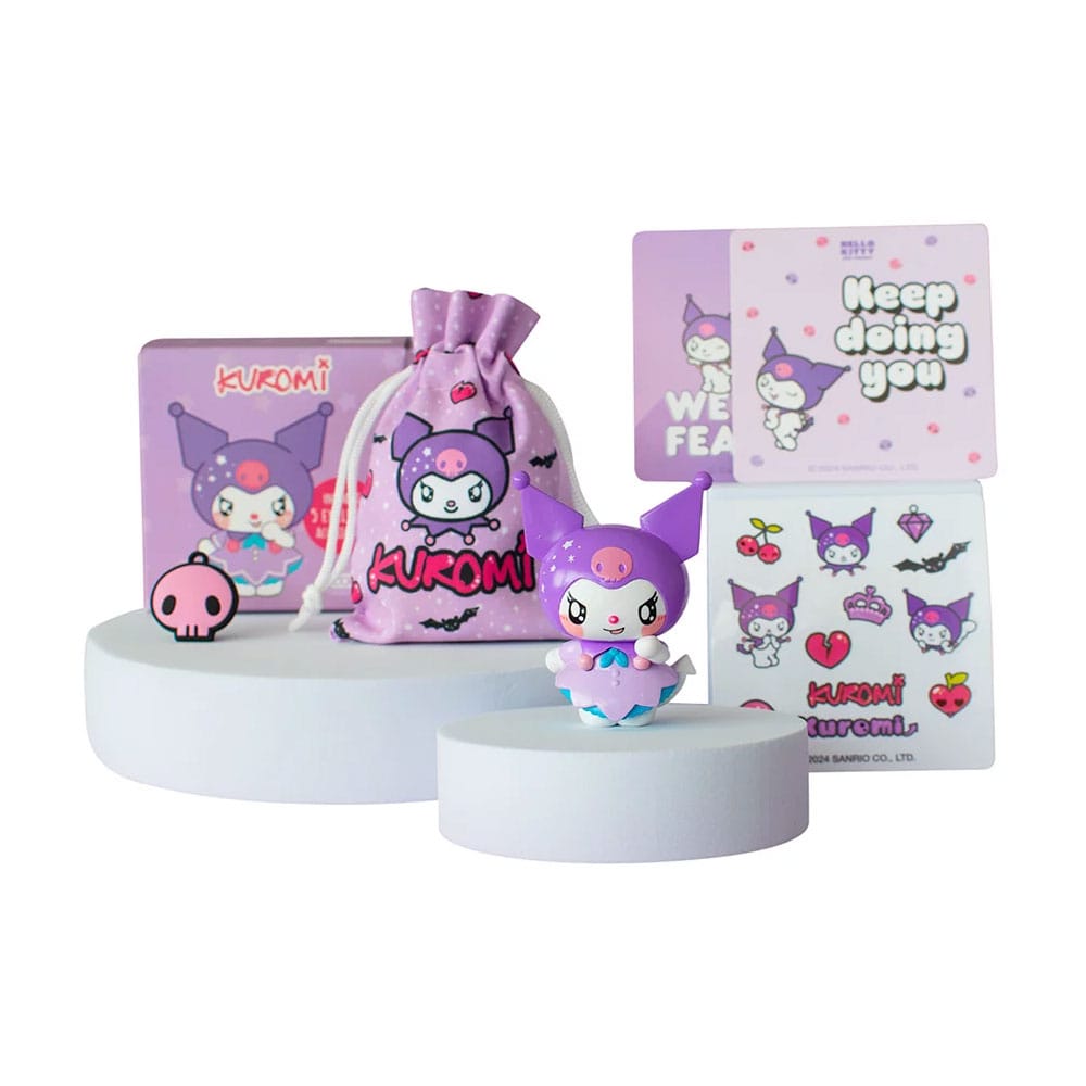 Hello Kitty & Friends Kuromi Mini-Figure | Comansi 6cm Edition