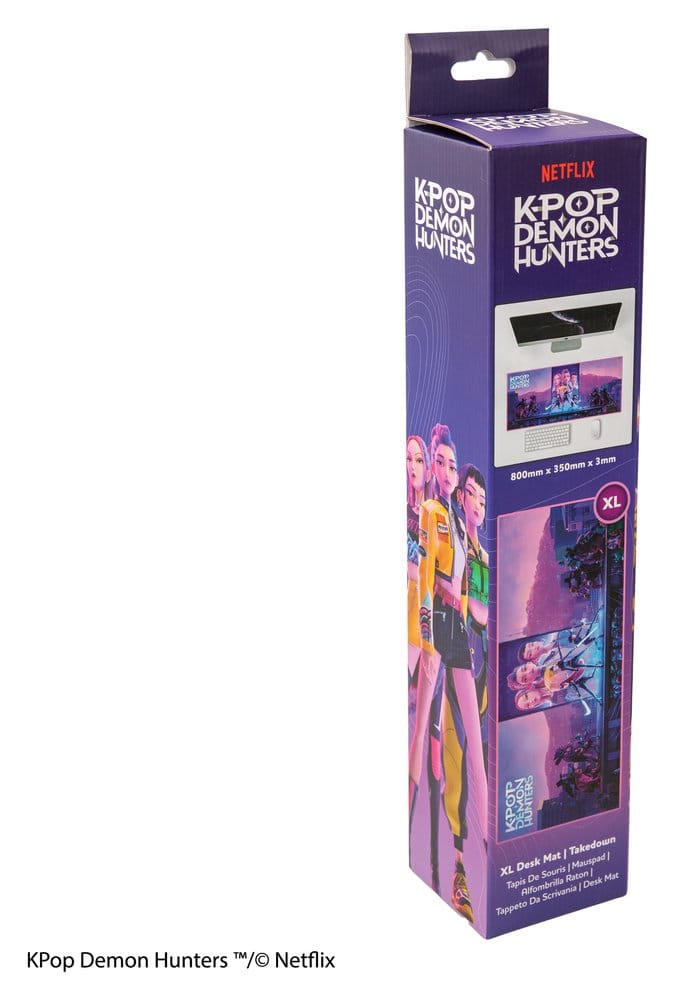K-Pop Demon Hunters Takedown XL Desk Mat Mouse Pad
