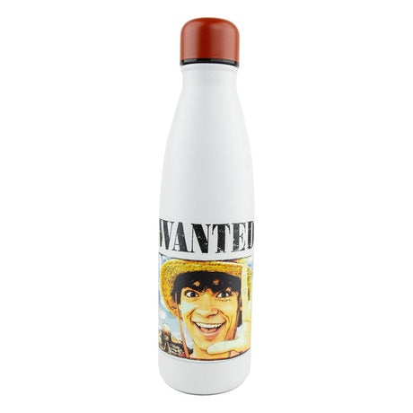 One Piece 'Wanted Luffy' Thermo Water Bottle - 500ml
