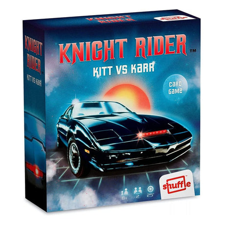 Knight Rider Kitt vs. Karr Retro Card Game by Cartamundi