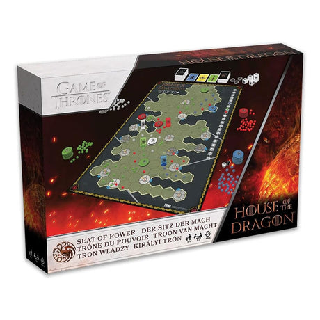 House of the Dragon Seat of Power Board Game by Cartamundi