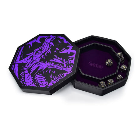 GlassStaff Dice Arena Tray - Purple Dragon Edition