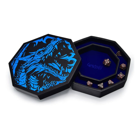 CritStones Arena Blue Dragon Dice Tray