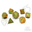 CritStones Gorgon Gaze Metal Dice Set of 7