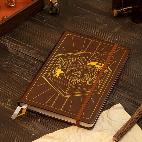 D&D 5e RPG Journal - Brown Magic Tracker