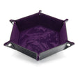 CritStones Dragon Skin Foldable Dice Tray - Purple Edition