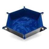 CritStones Blue Dragon Skin Folding Dice Tray