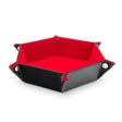 CritStones Hex Red Folding Dice Tray