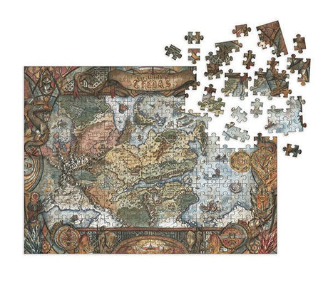 Dragon Age World of Thedas Map Jigsaw Puzzle (1000 pieces)