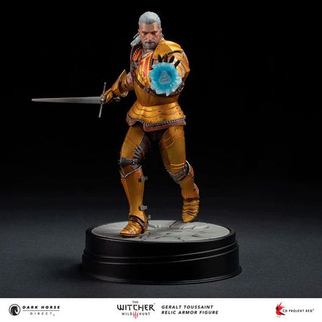 The Witcher 3 PVC Statue - Geralt in Toussaint Relic Armor