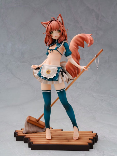 Daiki Kougyo's Original Kikimora 1/6 Statue, Animal Ears Maid, 25cm
