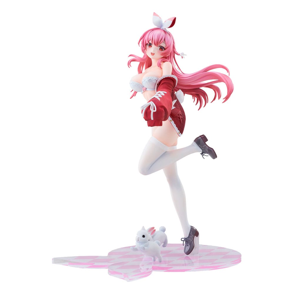 Rosuuri Original Character 1/7 PVC Statue: White Rabbit Rosu Swimsuit Ver. 25cm