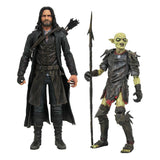 LOTR Deluxe Action Figures Series 3 - Aragorn & Moria Orc (Set of 6)
