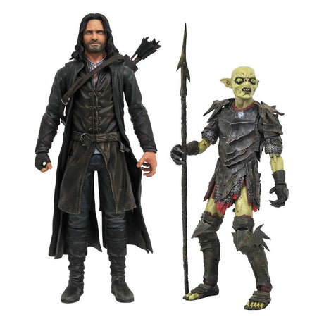 LOTR Deluxe Action Figures Series 3 - Aragorn & Moria Orc (Set of 6)