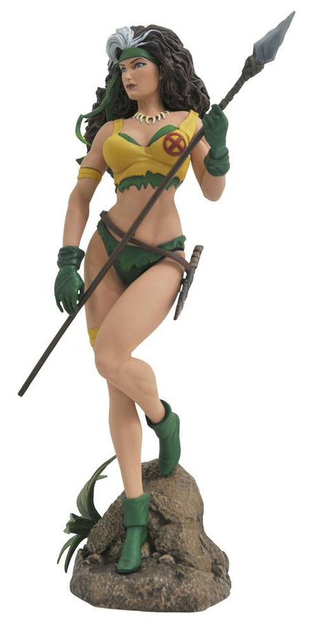 Diamond Select Marvel Rogue PVC Statue - Savage Land Edition, 23cm