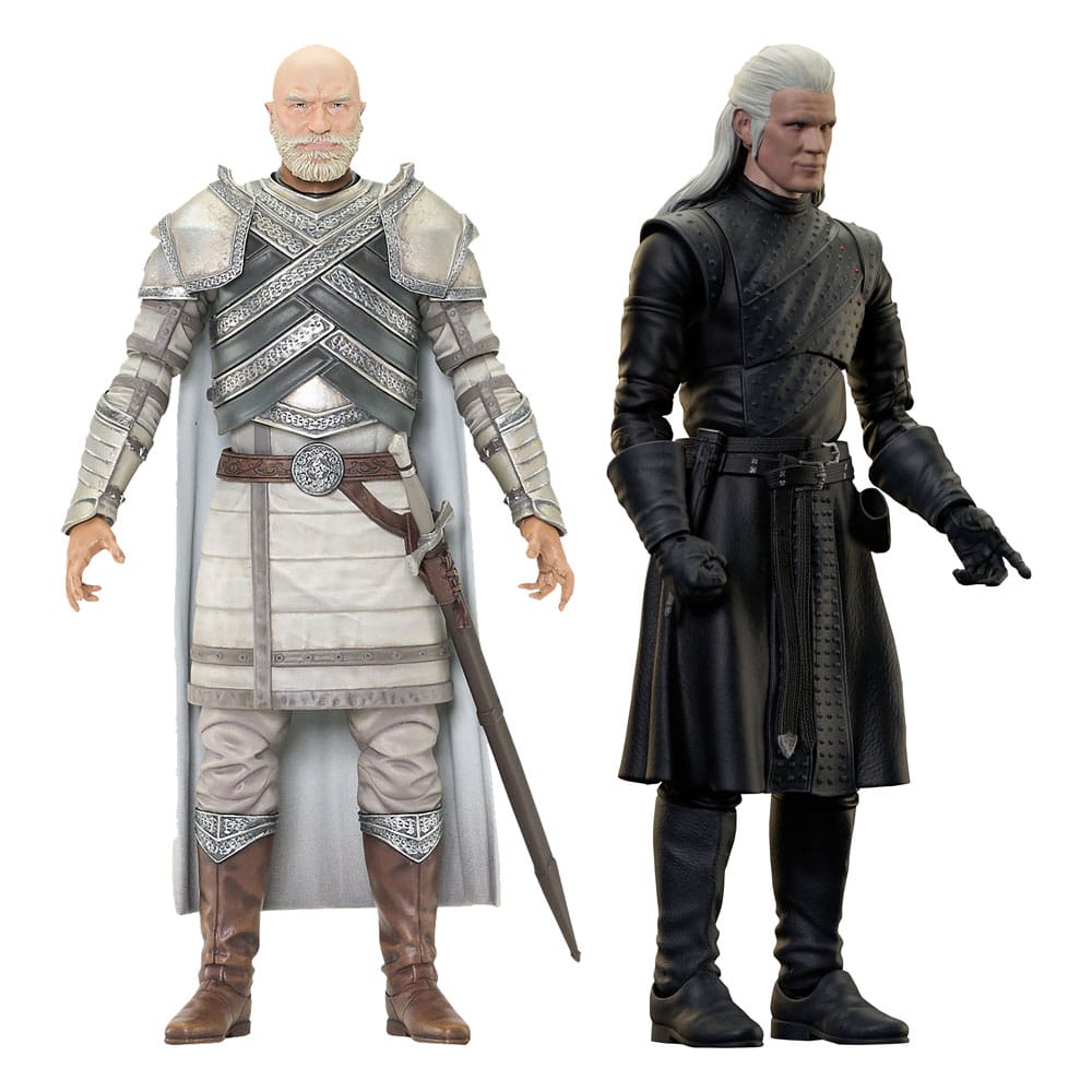 House of Dragon Deluxe Action Figures, Daemon Targaryen & Ser Harrold Series 3