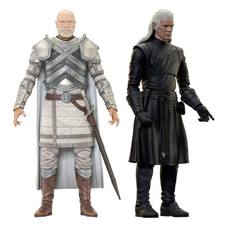 House of Dragon Deluxe Action Figures, Daemon Targaryen & Ser Harrold Series 3