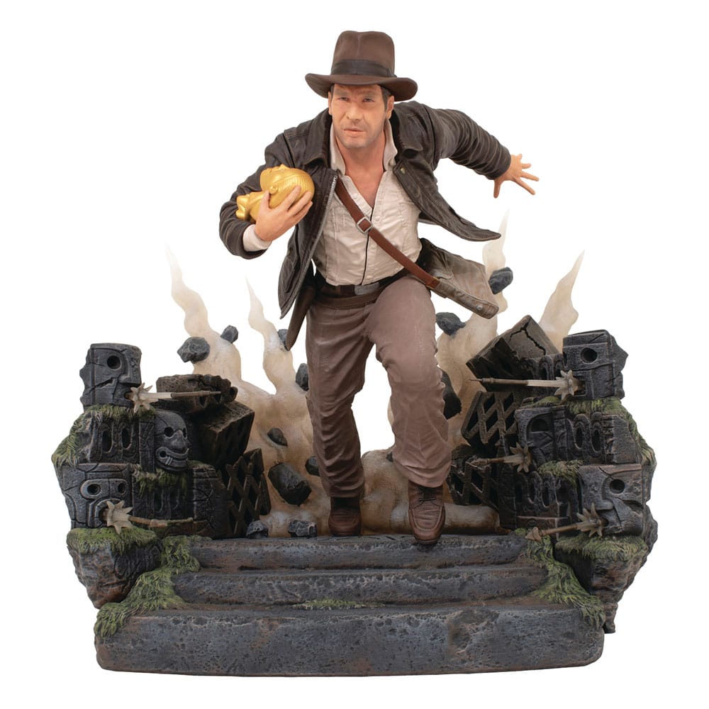 Diamond Select Indiana Jones: Raiders of the Lost Ark Deluxe Gallery PVC Statue - 25 cm