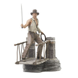 Indiana Jones Deluxe Gallery PVC Statue - Rope Bridge Edition, 28 cm by Diamond Select