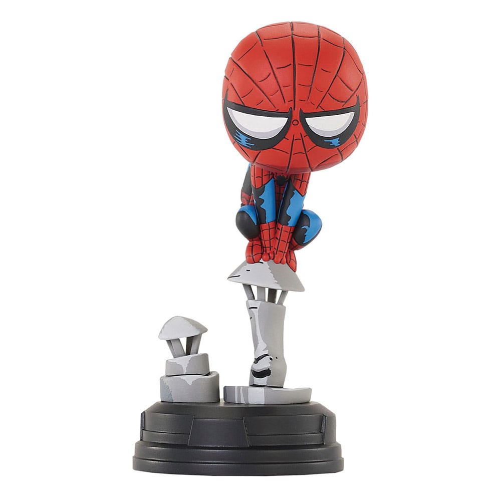 Marvel Animated Statue: Spider-Man on Chimney 15cm
