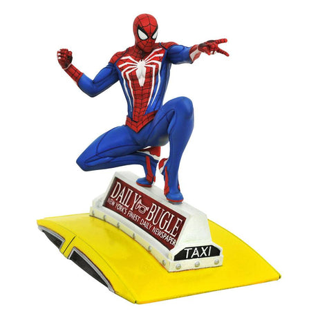 Spider-Man 2018 Marvel Video Game PVC Statue - Spider-Man on Taxi