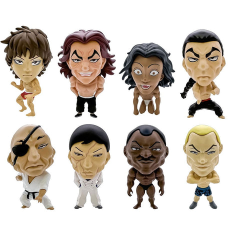 Baki Hanma 16d Collectible 8-Pack PVC Figures