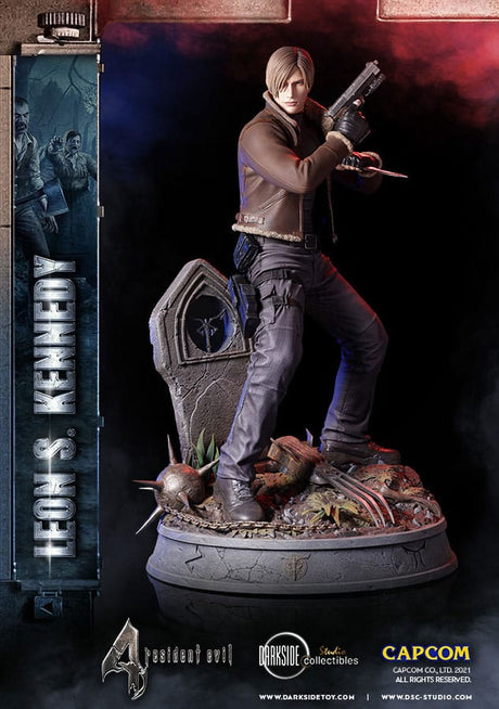 Resident Evil: Leon Kennedy 50cm Premium Statue by Darkside Collectibles