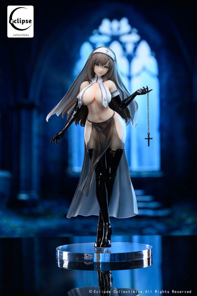Original Character PVC Statue 1/7 Virtuous Nun Grace 24cm