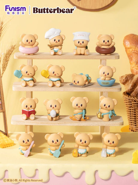 Butterbear Baked with Love Mini Figures 3-Pack Display