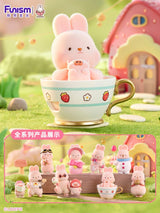 Momo Bunny Strawberry Town Series Mini Figures 9cm - Set of 8