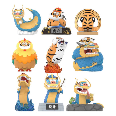 Funism 'Dragon Soars, Tiger Leaps' Mini-Figures | I Am Not Fat Tiger Series