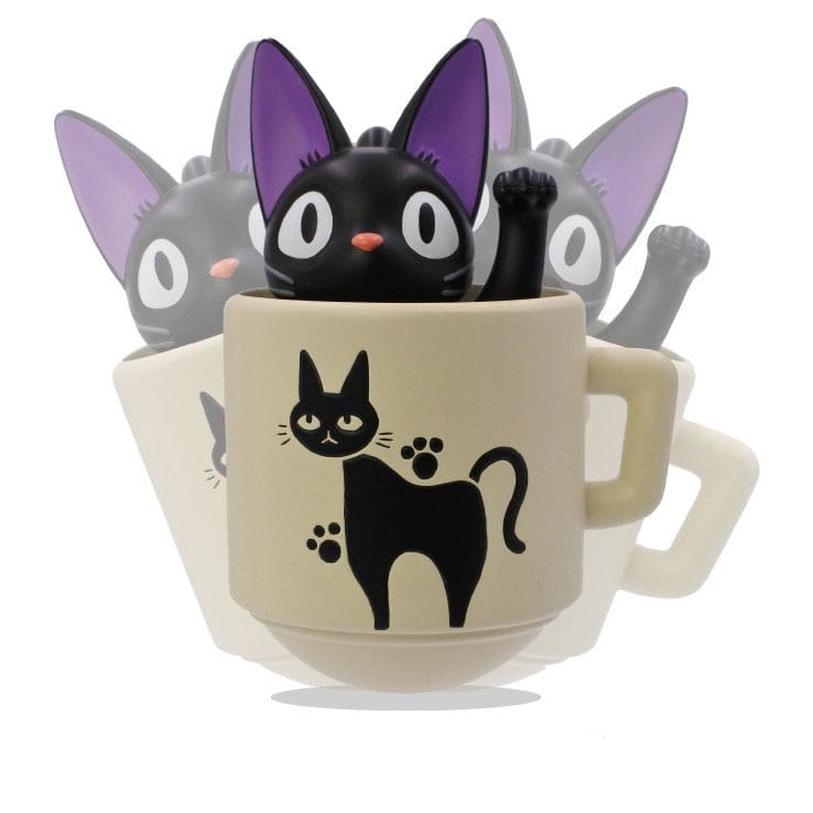 Kiki's Delivery Service: Tumbling Kiki Figurine with Mug, 6 cm