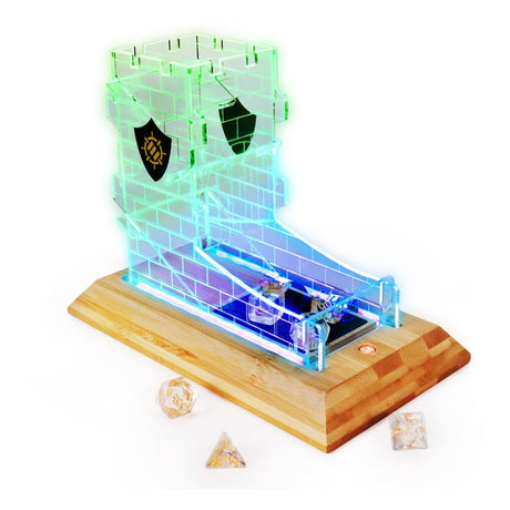 Enhance LED Dice Tower & Clear Dice Set - Tabletop Series