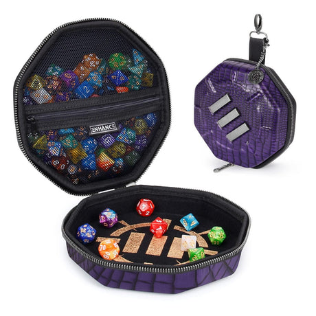 Exclusive ENHANCE Dice Case - Collector's Edition Purple