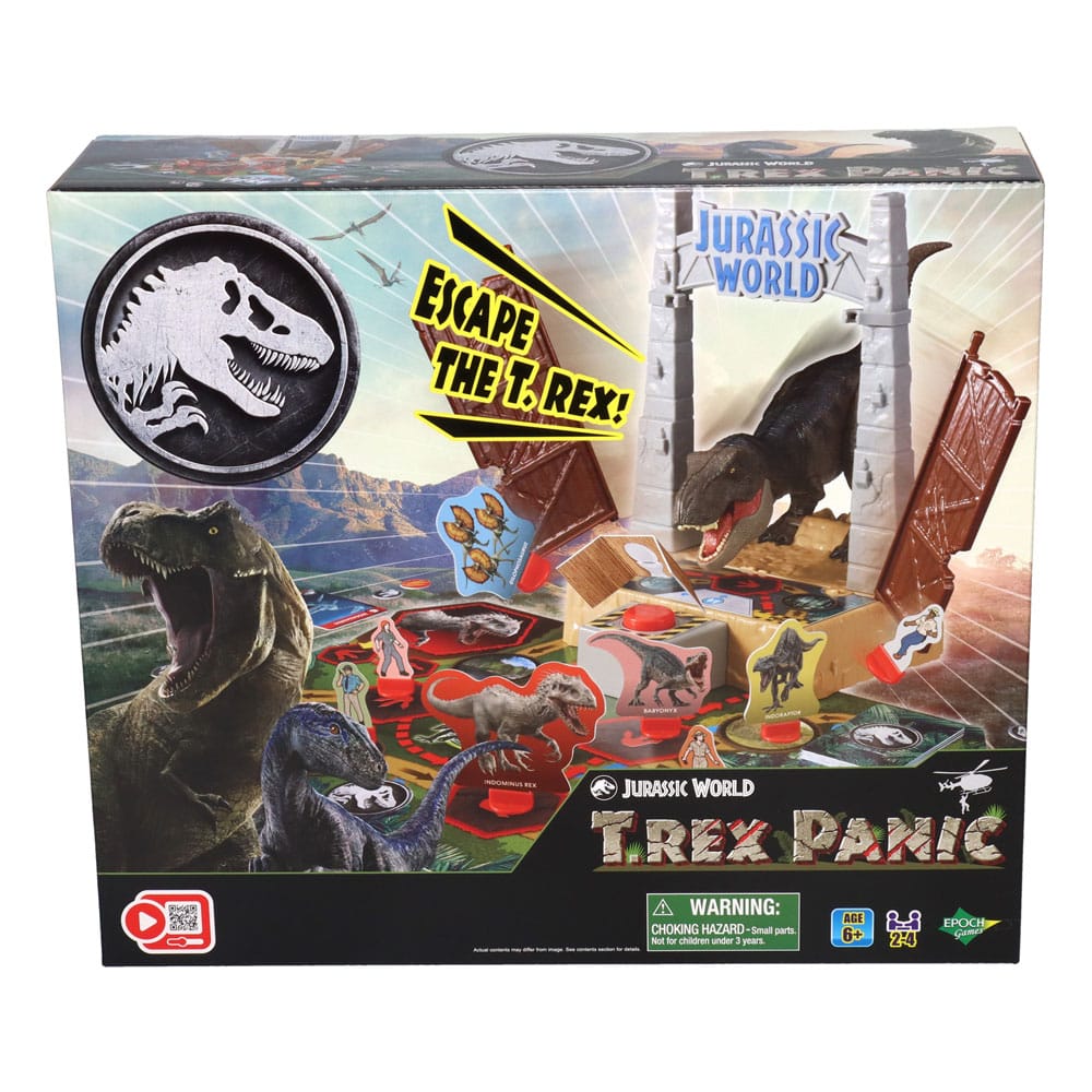 Jurassic World Game T-Rex Panic Board Game Epoch Toys