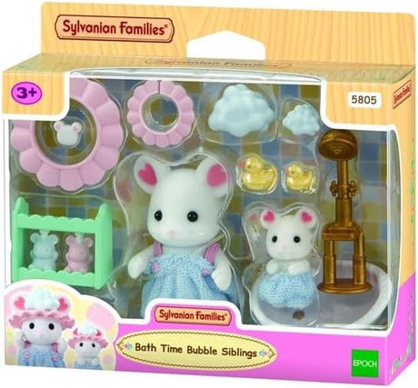 Sylvanian Families: Marshmallow Mouse Bath Fun Play Set by Epoch Toys