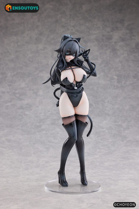 K Pring Original Character Statue: Happy-chan Cat Woman 1/6 Scale
