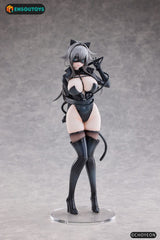 K Pring Original Character Statue: Cat Woman Happy-chan Variant (27 cm)
