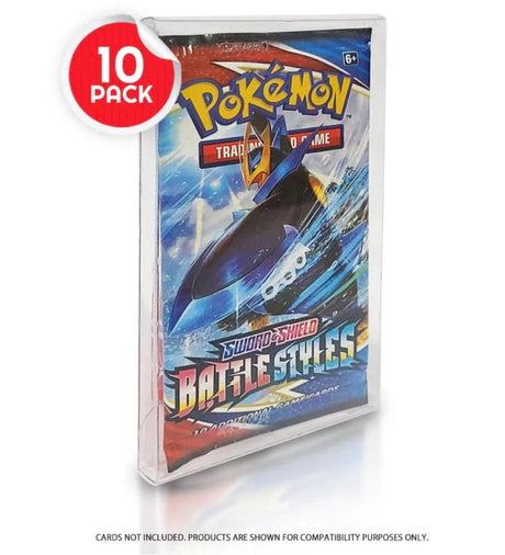 PET Protectors 10-Pack for Pokemon, Magic, Yu-Gi-Oh Cards