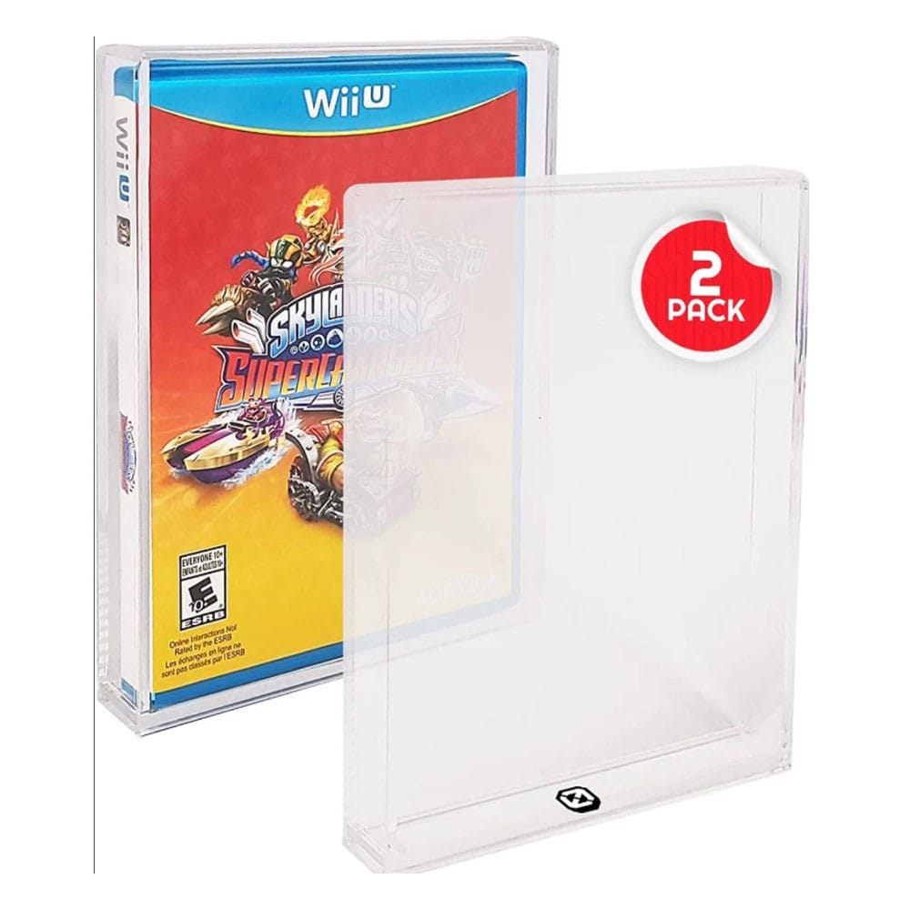 Acrylic Case 2-Pack for DVD/Wii/GameCube/PS2/Xbox/Xbox 360