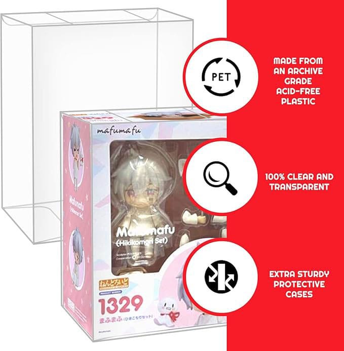 EVORETRO PET Protectors 10-Pack for Nendoroid Figures