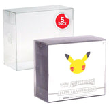 PET Protectors 5-Pack for Pokémon Boxes Ver.2 by EVORETRO